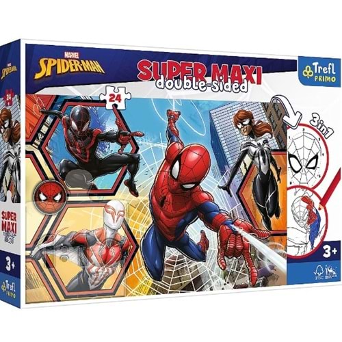 Vardem 24 Parça Süper Maxi Spiderman 3 İn 1 41006